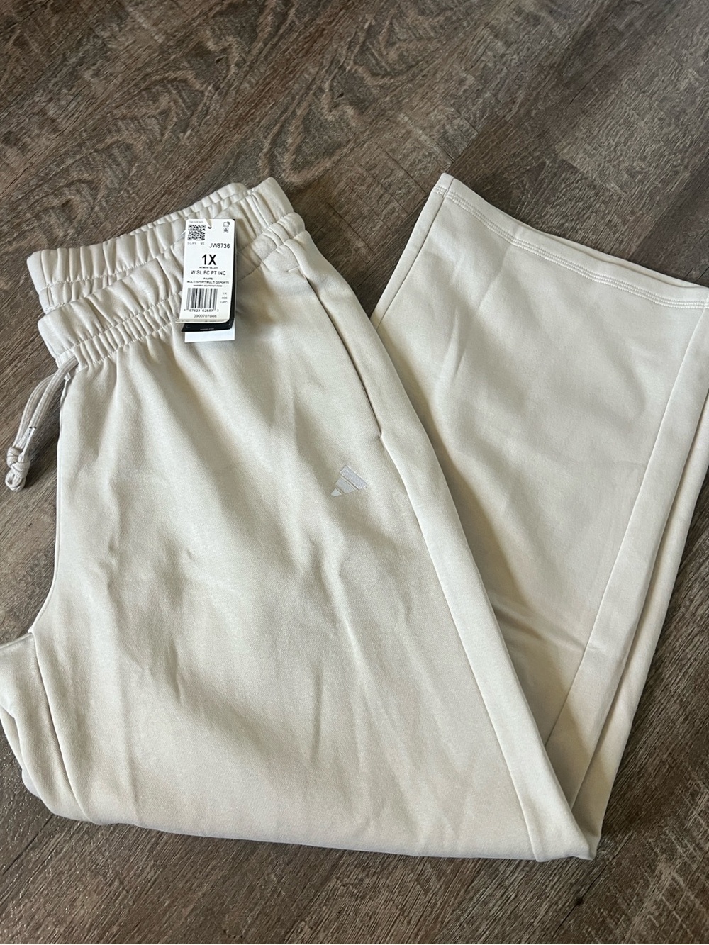 Adidas Women's Fleece Pants-Size 1X‎